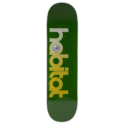 Habitat 'Horizon Lines' Green Skateboard Deck - 8.5"
