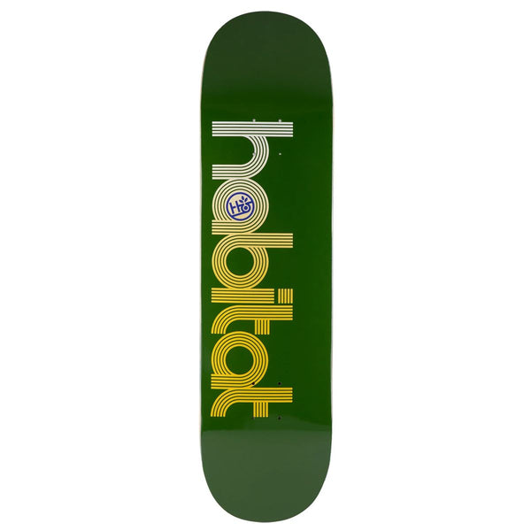 Habitat 'Horizon Lines' Green Skateboard Deck - 8.5