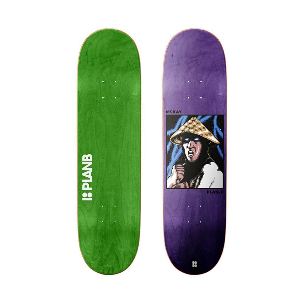 Plan B Raiden Mckay Plan B Skateboard Deck - - Skatewarehouse.co.uk