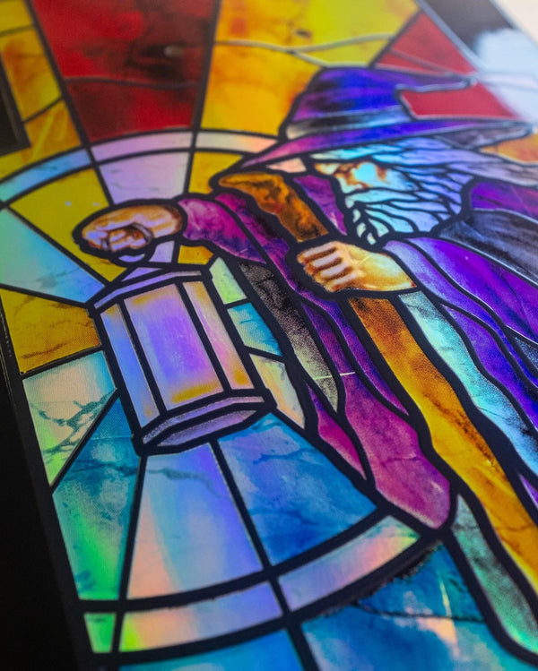 Zero Skateboard Stained Glass Adam Arunski Skateboard Deck - 8.5