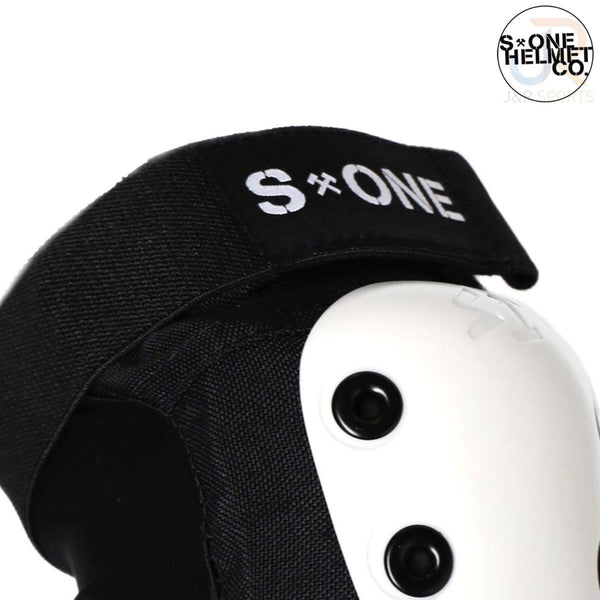 S1 Pro Elbow Pads - Black / White