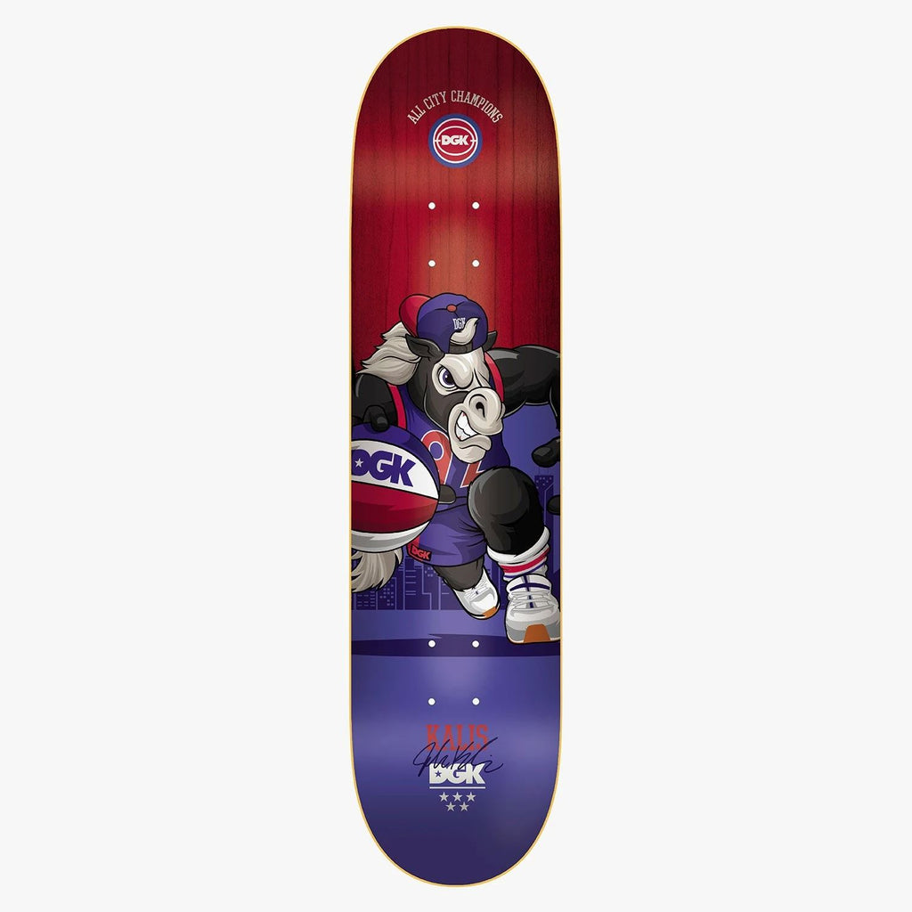 DGK All City Champions Kails Skateboard Deck - 8.06" - Skatewarehouse.co.uk