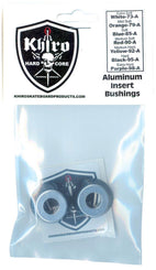 Khiro Insert Bushing Alu Set - Black 95A
