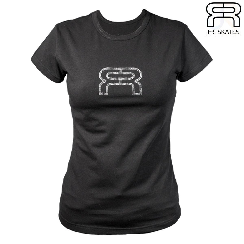 FR Strass T-Shirt - Black