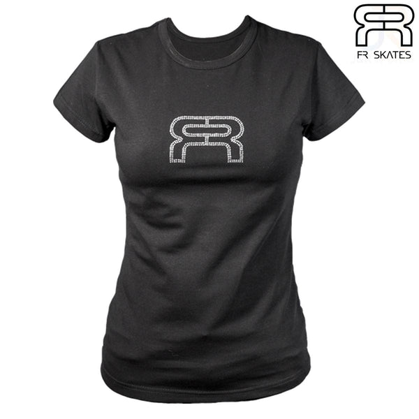 FR Strass T-Shirt - Black