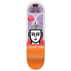 StrangeLove 'Culture Wars' x (WB: ) Artwork by Don Pendleton Skateboard Deck - 8.5" - Skatewarehouse.co.uk