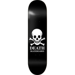 Death Black OG Skull (90s Lozenge) Skateboard Deck - 9.1"