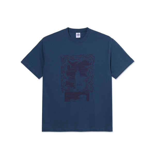 Polar Skate Co Tee | Passing Resemblance (Grey Blue) - S