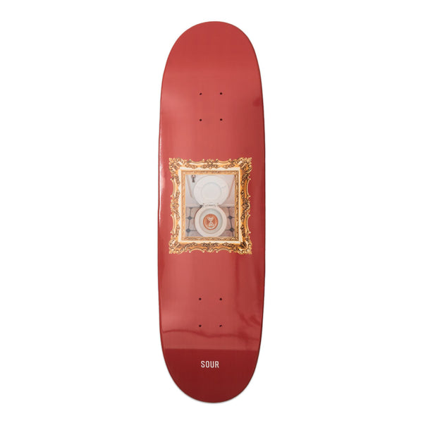 Sour Solution 'Caccacino' (Egg Shape) Skateboard Deck - 8.75