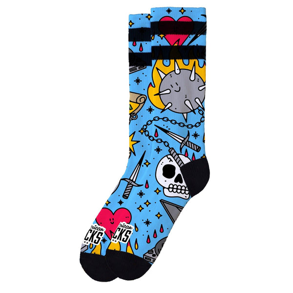 American Socks Blast - Mid High Socks