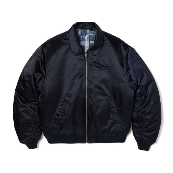 HUF Clothiers Reversible Flight Jacket (Navy) - XL