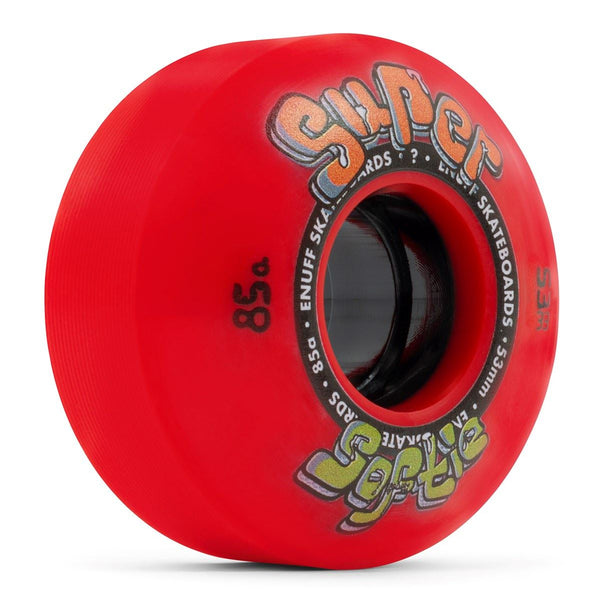 Enuff Super Softie Wheels - Red