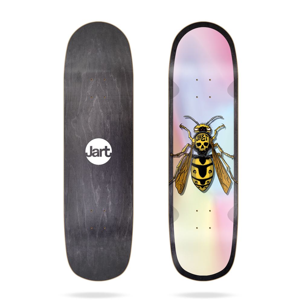 Jart Bee ,08" Pool Before Death Jart Skateboard Deck - 8.5" - Skatewarehouse.co.uk