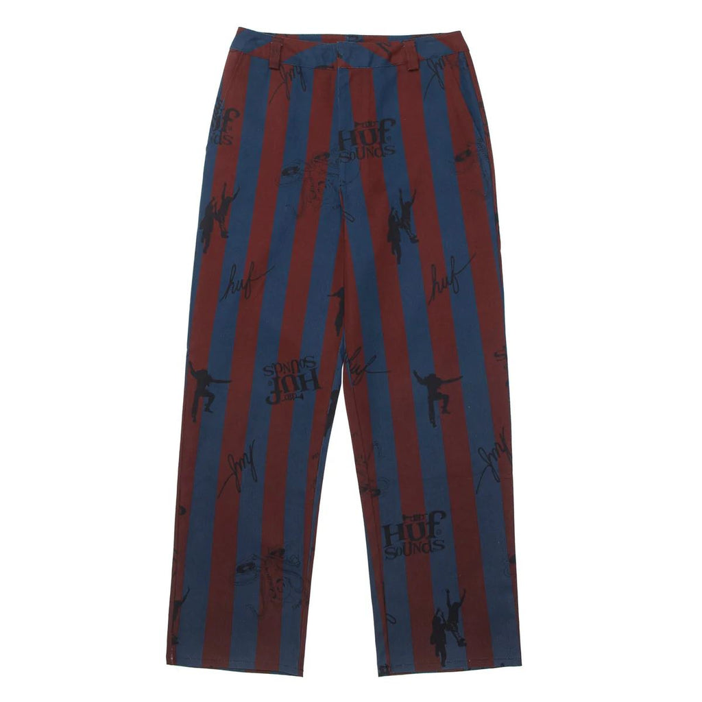 Womens Printed Skate Pant (Plum)