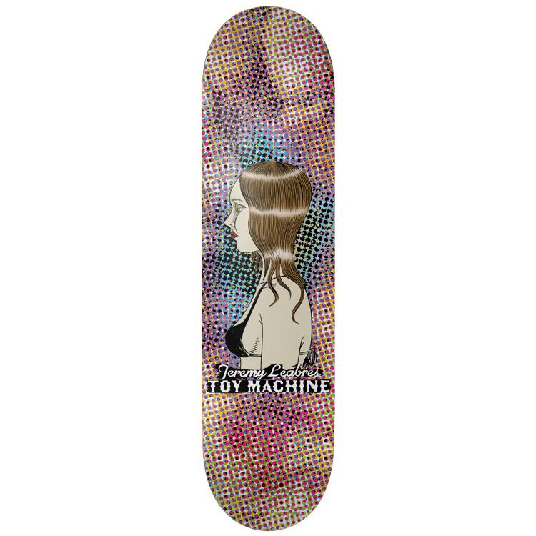 Toy Machine Jeremy Leabres 'Profile' Skateboard Deck - 8.38" - Skatewarehouse.co.uk