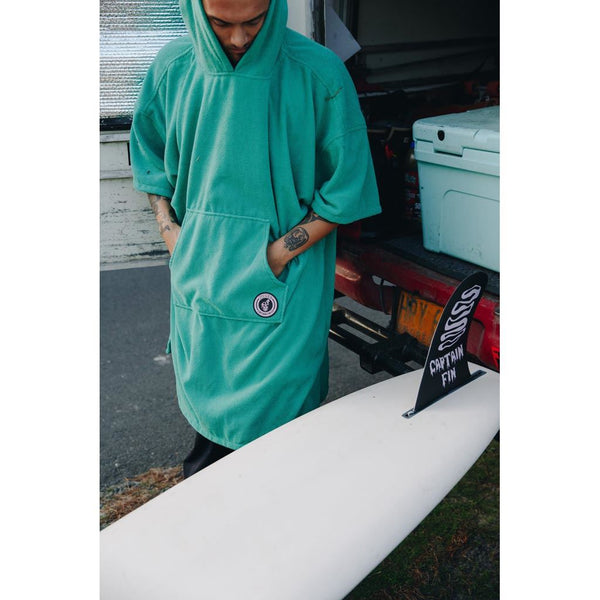 Captain Fin Co - Changing Robe - CF x Poler - Green Apparel