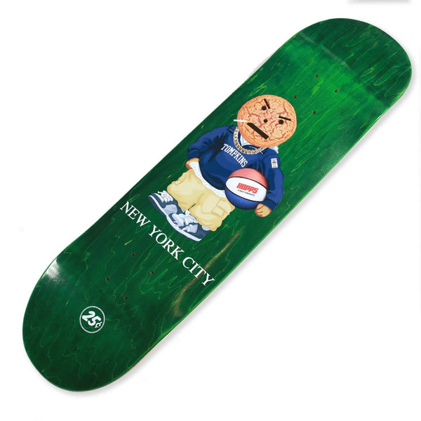 HOPPS x Quartersnacks 'TF Snackman' Skateboard Deck - 8.0"
