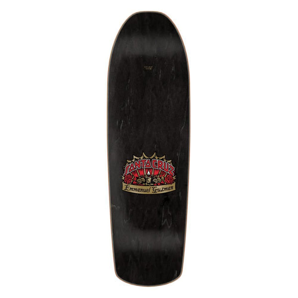 Santa Cruz Guzman Divine Diner Shaped Skateboard Deck - 9.16