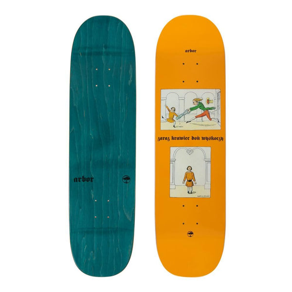 Arbor Amelia 8.5 Folklore Skateboard Deck - 8.5