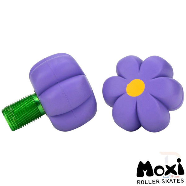 Moxi Petal Toe Stops - Violet Fnm (Pair) Scooter Brake