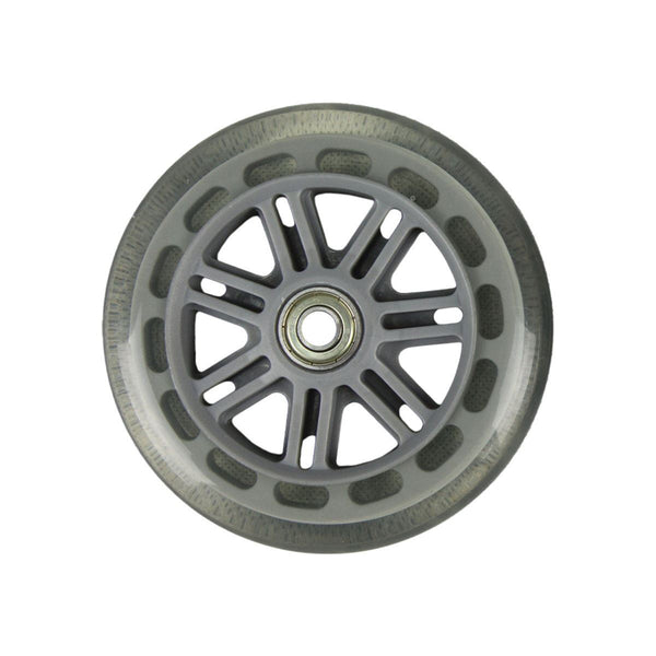 JD Bug Street 120 inc Bearings (2) - 120mm Clear Scooter Wheels