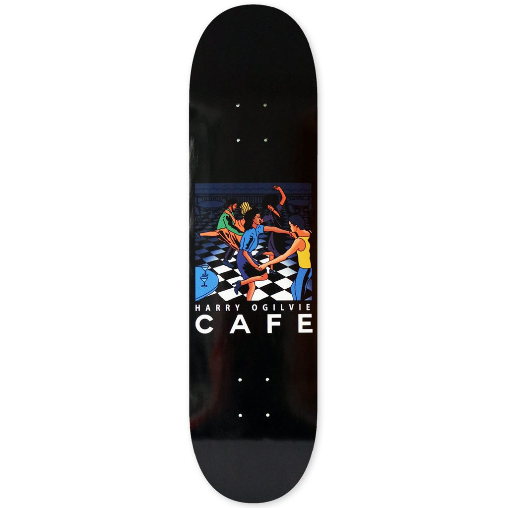 Skateboard Cafe Old Duke (Black) Skateboard Deck - 8.25" - Skatewarehouse.co.uk