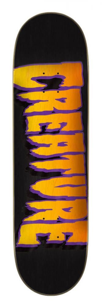 Creature Logo Outline Stumps Skateboard Deck - 8.51