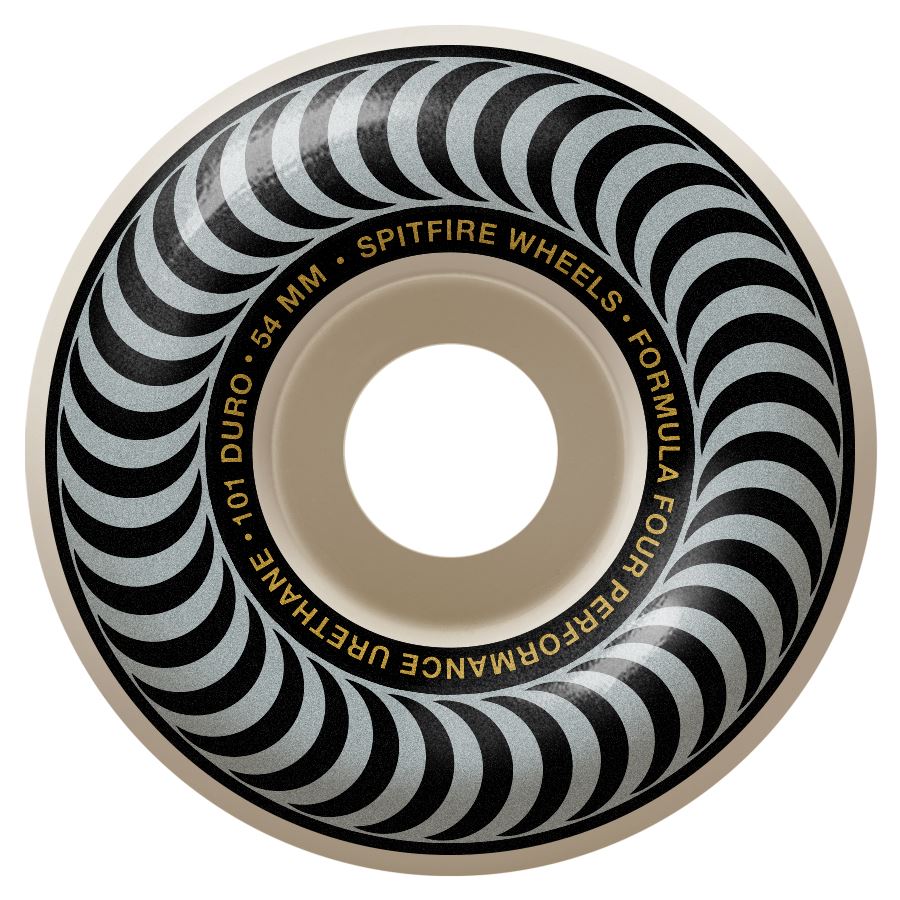 Spitfire F4 101 Classic (Natural/Grey) Skateboard Wheels