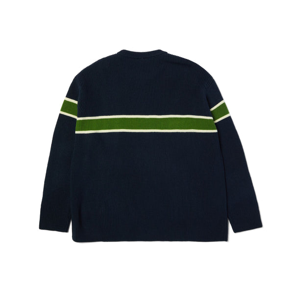 HUF Winnfield Crewneck Sweater (Navy) - L
