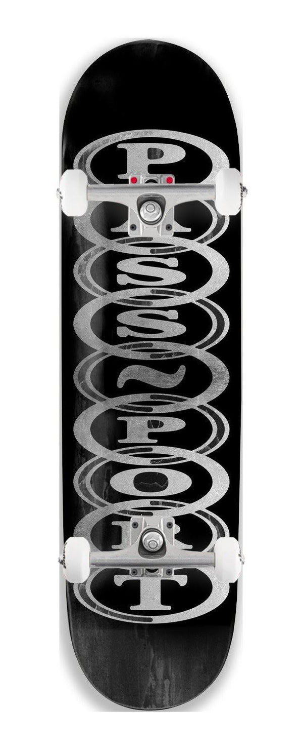 Pass~Port Hoops Black x Venom Custom Complete Skateboard - 8.5