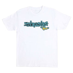 Independent T-Shirt Gonz Bar T-Shirt - White - Skatewarehouse.co.uk