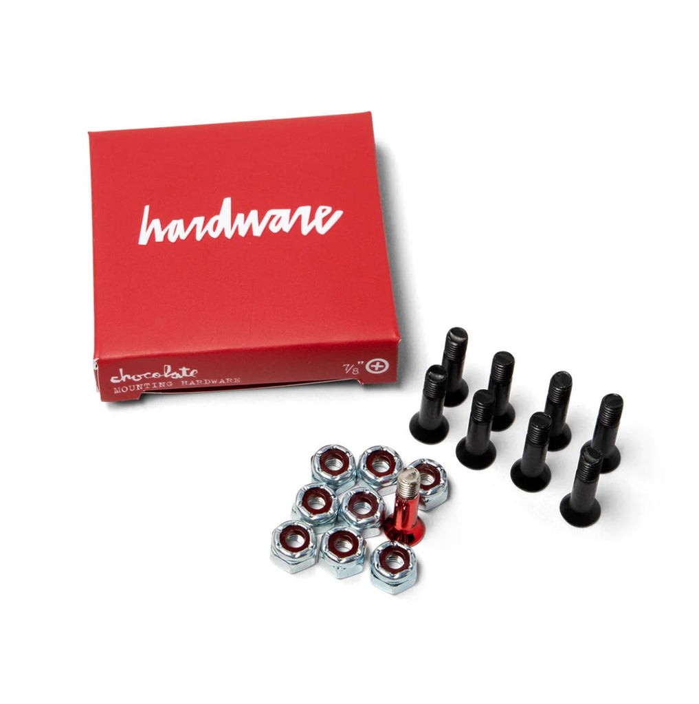 Chocolate Longneck Phillips Bolts 1" Skateboard Bolts - One Size - Skatewarehouse.co.uk