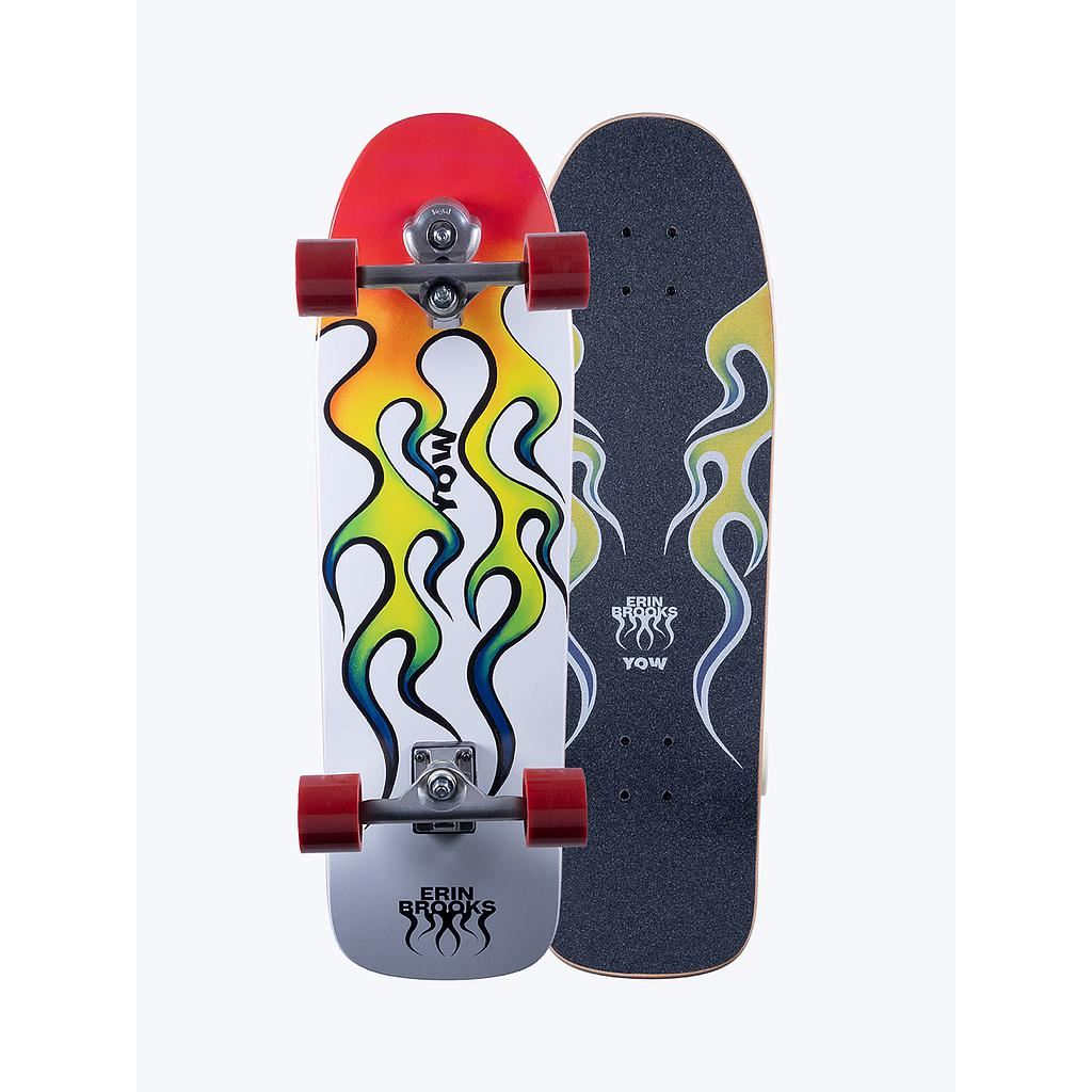 Yow Erin Brooks High Blaze 32" Signature Series Yow Complete Surfskate Cruiser - 32.0" - Skatewarehouse.co.uk