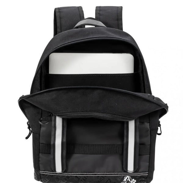 187 Killer Bags Switch Back Backpack Black / White - O/S - Skatewarehouse.co.uk