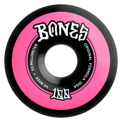 BONES Skateboard Wheels OG Formula V4 100a Black