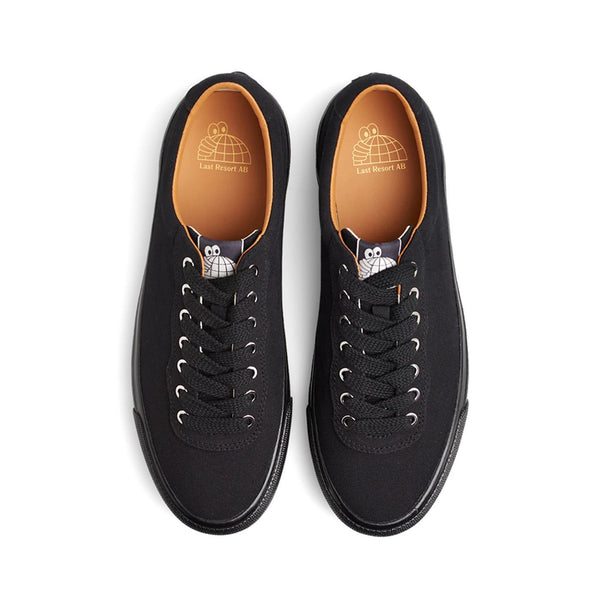 VM001 LO Canvas (3 x Black / Black) Shoes - UK 8.5