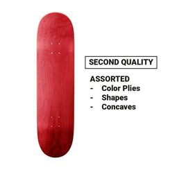 HLC Blank Skateboard Deck - 8.5"