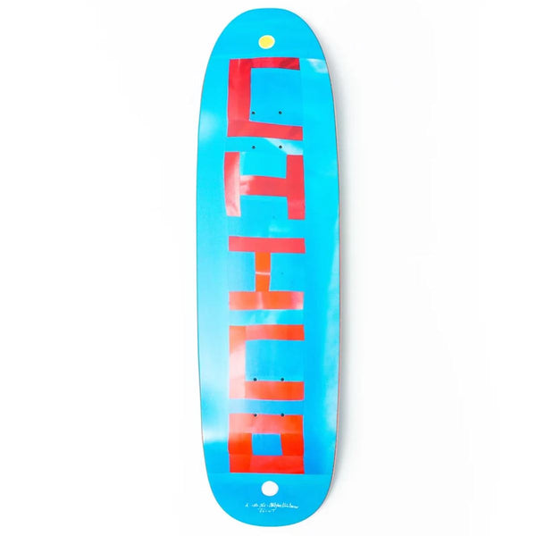 Chico Stix Wolf / Strawberry Moon CS4 Big Boy Jr. (Top & Bottom Graphic) Skateboard Deck - 8.75"