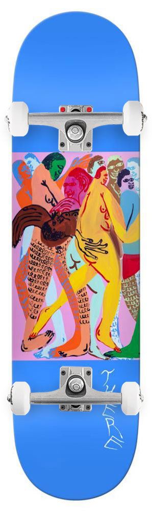 There Party True Fit Custom Complete Skateboard - 8.25