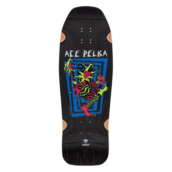 Arbor Pro Ace Pelka 10.0 Death Card Skateboard Deck - 10.0