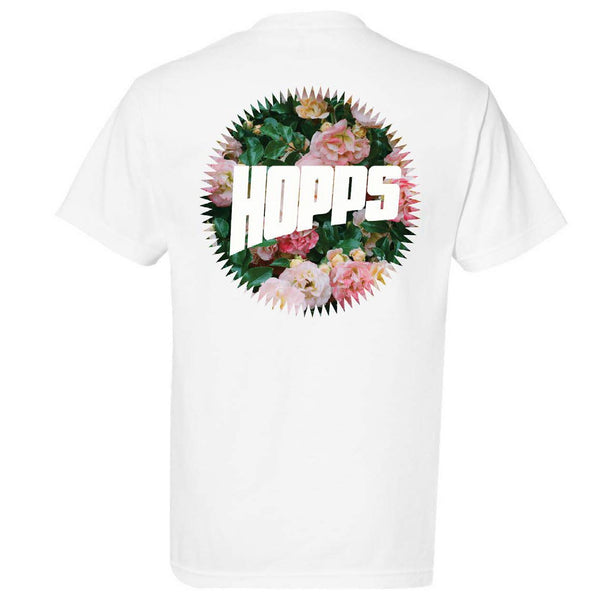 HOPPS Bighopps Roses Tee White (Made In Mexico) - S