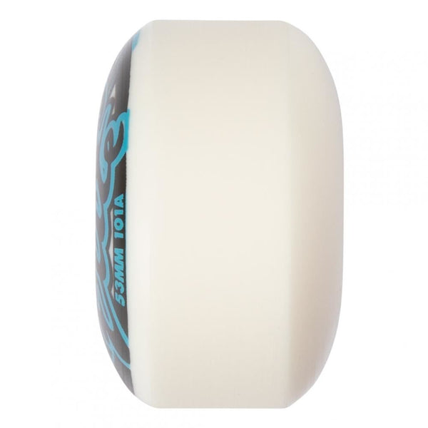 OJ Elite Skateboard Wheels Elite EZ Edge 101a - White - Skatewarehouse.co.uk