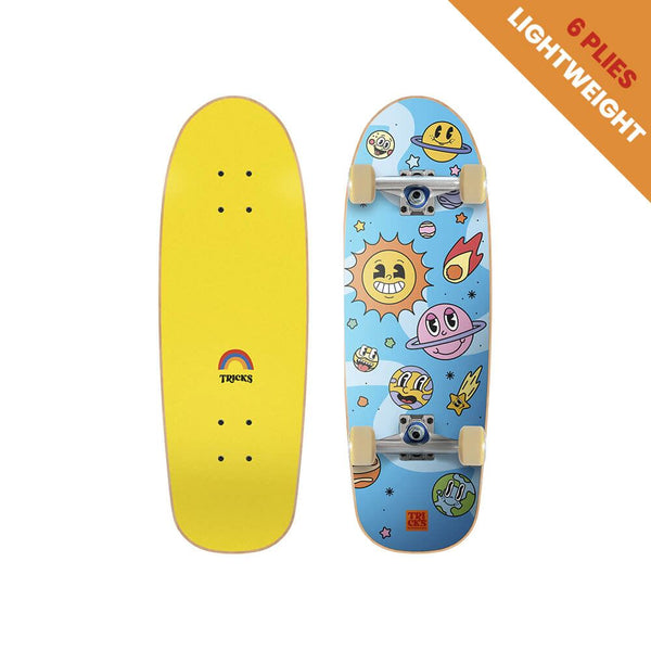 Tricks Cosmic MINI Tricks Complete Skateboard - 8.25