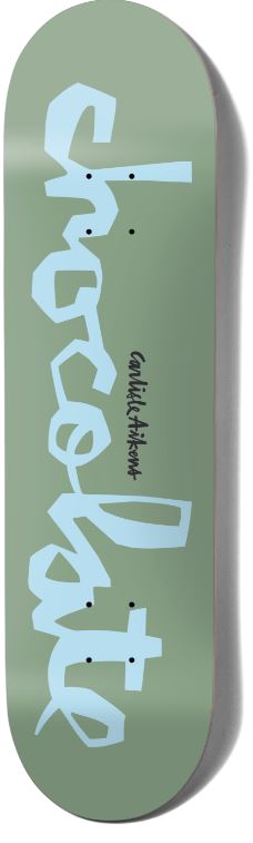 Chocolate OG Chunk W44D1 Carl Aikens Skateboard Deck - 8.5" - Skatewarehouse.co.uk