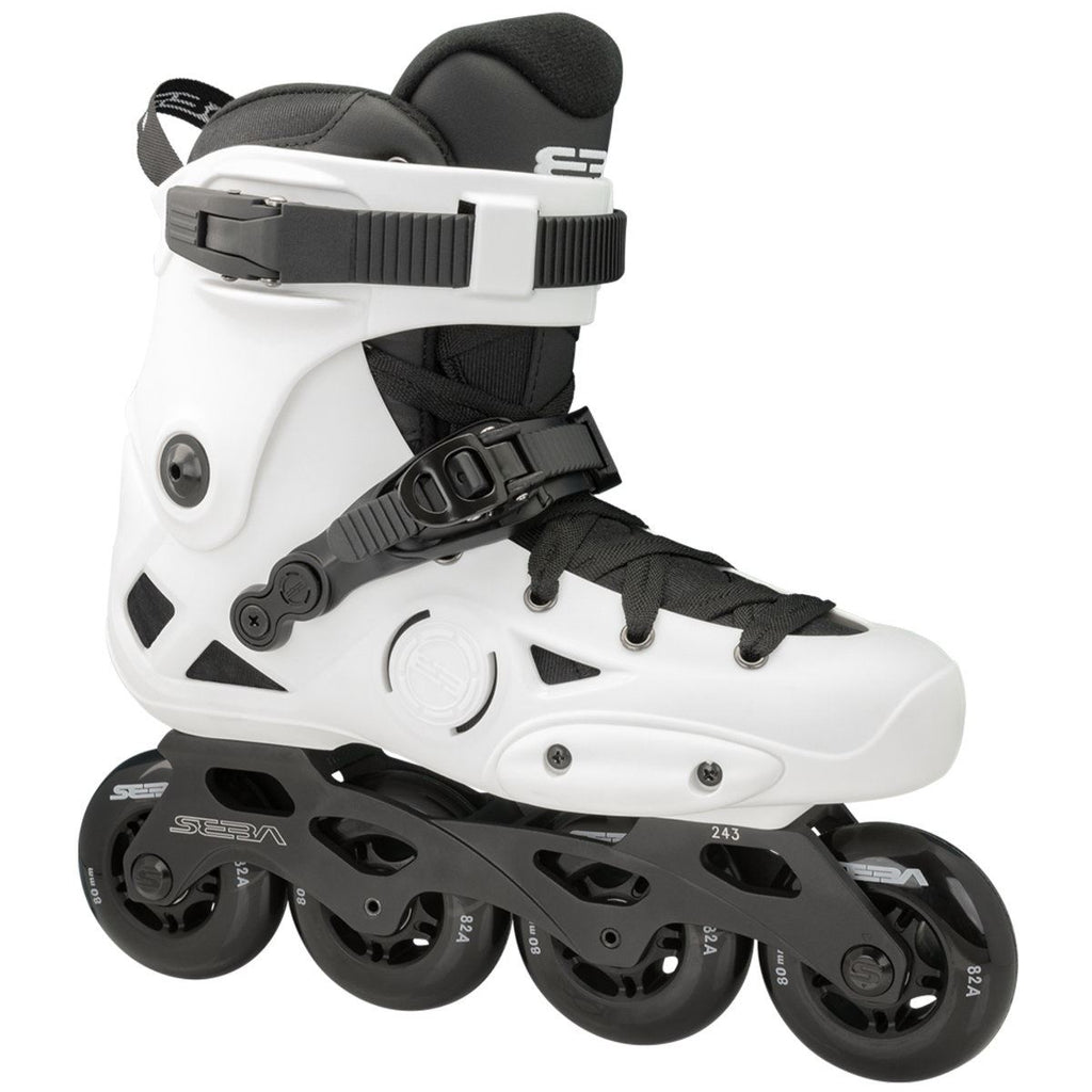 Seba E3 80 Premium In-Line Skates - White