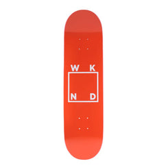 WKND Logo Board (SN) Red Skateboard Deck - 8.125"