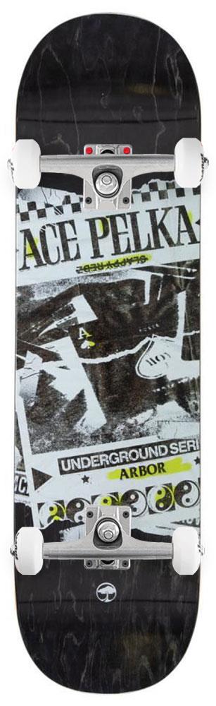 Arbor Ace Pelka 8.5 Underground x Venom Custom Complete Skateboard - 8.5