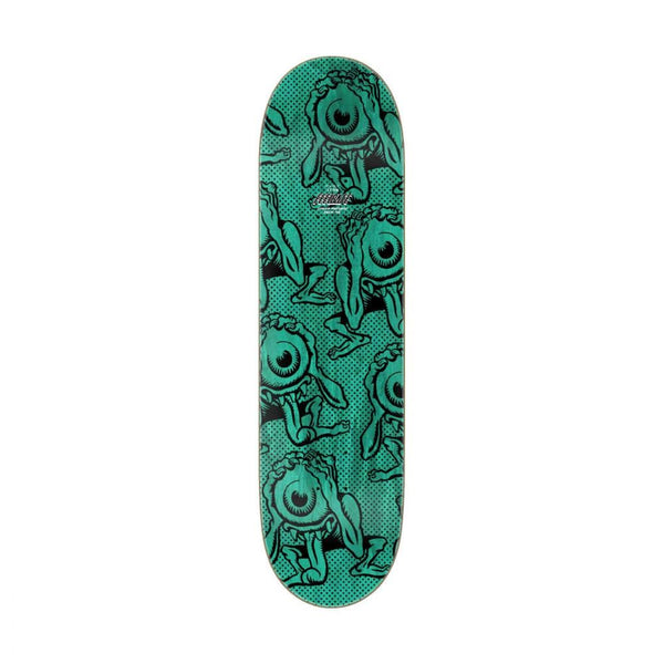 Santa Cruz Team Eyegore Prismatic FeelBase Skateboard Deck - 8.0