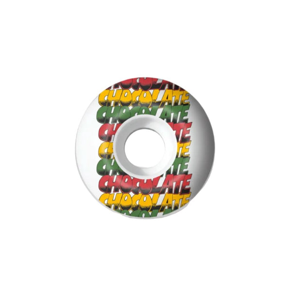 Chocolate Sound System Staple Skateboard Wheels - White