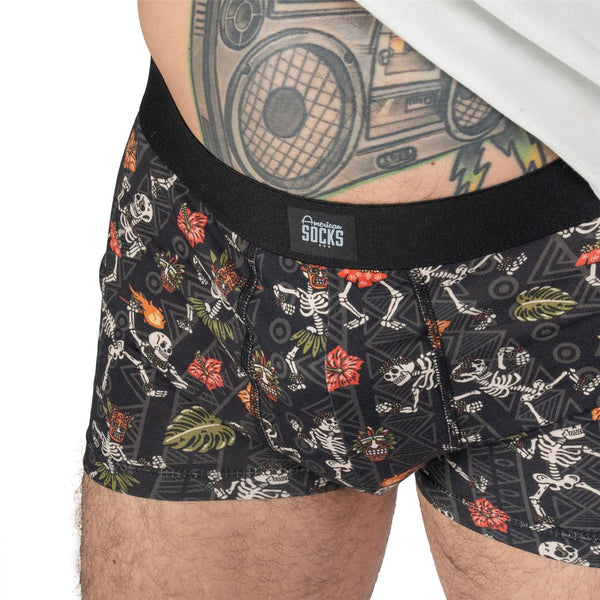 American Socks Dancing Skeletons - Boxer Brief Socks